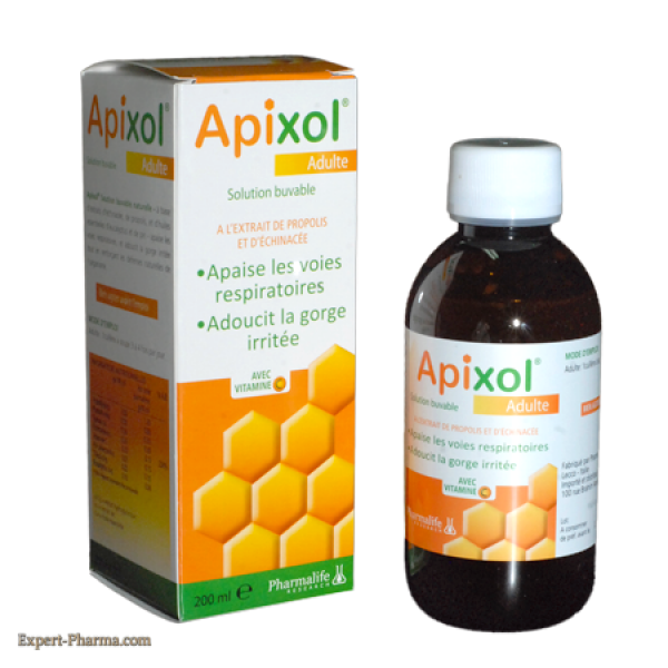 Expert Pharma : APIXOL SIROP ADULTE 200ML